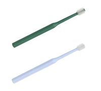 LALADEFIEE 2pcs Pet Toothbrush for Dog and Cat with Multi-Functional Tooth Cleaning and Massage Manual Compact Oral Cleaning Tool Plastic and TPE Material