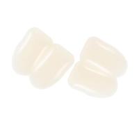 LALADEFIEE 2pcs Resin Halloween Bunny Rabbit Buck Prop with Fake Teeth, and Safer for Use, for Fancy Makeup and Prank Party Decor