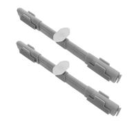 LALADEFIEE 2pcs Retractable Waste Basket Clips Plastic Garbage Bag Holders for Kitchen Trash Can Flexible Design for Dry and Wet Waste Sorting and Secure Bag Fixing