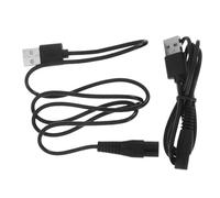 LALADEFIEE 2pcs Shaped USB Charging Cables for Electric Shavers and Hair Removers Power Cord with High Conductivity Copper Wire Compatible Charging Cable for Trimmers and Clippers