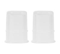 LALADEFIEE 2pcs Silicone Cupping Cups Set for Massage Therapy - Small Silicone Suction Cups for Gentle Pediatric Body and Facial Care at Home