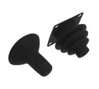 LALADEFIEE 2pcs Silicone Wheelchair Joystick Cap Cover for Electric Wheelchair Controller Black Protective Accessory Resisting Dirt and Providing Protection for Driving