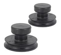 LALADEFIEE 2pcs Singing Bowl Lifting Tool Rubber Suction Cups Easy Use Handle for Meditation and Sound Therapy Compatible Various Singing Bowls Firm and Stable Design