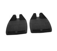 LALADEFIEE 2Pcs Sturdy Wheelchair Foot Rest Replacement Adjustable Footplates with Safety Anti-Slip Design for Patient Comfort and Lower Limb Fatigue Relief Abs Plastic and Metal Accessories