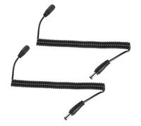 LALADEFIEE 2psc Nail Drill Polishing Handle Cable, DC Spring Power Cord Nail Art Machine Accessories for Professional Or Home Manicure, 1.5 M