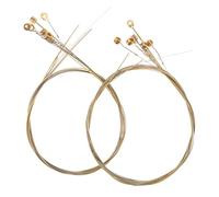 LALADEFIEE 2Set Lyre Harp 7 String Metal Replacement - Musical Instrument Strings Accessories for Lyre Maintenance Tasks, Harp Beginners and Fans