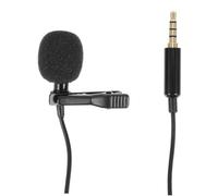 LALADEFIEE 3.5mm Lapel Microphone with Clip, High Sensitivity Recording Mic | Omnidirectional Anti Interference Pickup, Noise Reduction Core, and Trrs Ports