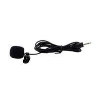 LALADEFIEE 3.5mm Lavalier Clip Microphone Portable Amplifier, Collar Clip-on Lapel Mic for Teaching and Lectures, Microphone for Meetings and Presentations