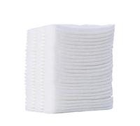 LALADEFIEE 3 Packs of Three-layers Double-side Cotton Pads White Makeup Cotton for Facial Cleansing and Body Care Convenient to Take Saving Toner and Lotion Random Color