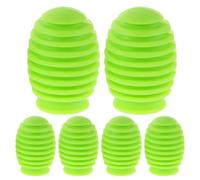 LALADEFIEE 3 Pairs Drum Dampeners - Silent Practice Silicone Drumstick Tips - Drum Mute Pads Alternative for Noise Reduction - Portable Percussion Accessories for Drummers