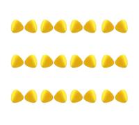 LALADEFIEE 30 Pairs Moldable Noise Cancelling and Work, Soundproof Deformable Earbuds in Yellow, Comfortable for Study and Travel