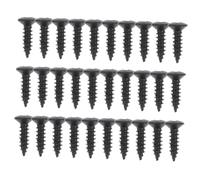 LALADEFIEE 30pcs Electric Guitar Pickguard Mounting Screws Black Bass Guitar Accessories for Fixing Fixation Screws