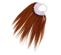 LALADEFIEE 30pcs Hair Color Testing Kit with Real Human Hair Samples and Practice Techniques