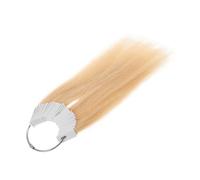 LALADEFIEE 30pcs Hair Strand Testing Kit with Color Samples for Hair Styling Students and Professionals Realistic Texture for Practice and Coloring Includes Color Testing Sheet