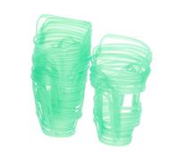 LALADEFIEE 30pcs Plastic Infusion Bottle Net Covers Reusable Hanging Holders Transparent Bottle Covers for Clear Fluid Monitoring Fit for Saline and Drip