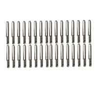 LALADEFIEE 32pcs Harp String Nails Metal Tuning for Lyre and Dulcimer Replacement Accessories for Musicians Easy to Install and Carry Silver Finish