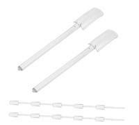 LALADEFIEE 32pcs Nail Practice Display Sticks for Gel and Polish Nail Art Tips Organizer for Professionals and Hobbyists Lightweight Portable Supplies