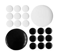 LALADEFIEE 360Pcs Go Chess Pieces Double-sided Concave Design Melamine Game Pieces for Board Games Educational Playthings Accessories Suitable for Home Office Use