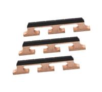 LALADEFIEE 3pcs 5 String Banjo Bridge Replacement Wooden Bridge For Banjo Ukulele Folk Instruments Accessories