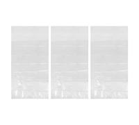 LALADEFIEE 3PCS Guitar Dust Bag: GuitarDust Prevention Cover - Transparent Storage Bag - 49.6" X 23.6" for Electric Acoustic Musical Instruments (Flat Style)