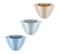 LALADEFIEE 3pcs Hanging Trash Can Hanging Garbage Bin Plastic Large Capacity Portable for Classrooms and Other Places