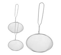 LALADEFIEE 3pcs Moxibustion Stand Accessories Heat-ash Net Fine Wire Mesh Filter Moxa Burner Replacement Screen for Chinese Medicine Treatments