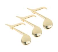 LALADEFIEE 3pcs Music Note Lapel Pins for Men and Women, Musical Instrument Brooch Pin Set, Creative Music Jewelry Accessories for Dresses and Costumes