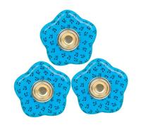 LALADEFIEE 3pcs Non-slip Cello Endpin Rest Pads with Stable Anchor Stopper Floor Protector for Practice and Stage Performances Abs Material Instrument Accessories