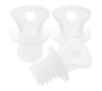 LALADEFIEE 3pcs Plastic Hot Water Bottle Stopper Caps Replacement Sealing Plugs Universal Fit Hot Water Bags Leak Prevention Top Sack Lid for Relief and Cold Therapy