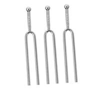 LALADEFIEE 3pcs Standard Tuning Forks for Guitar 440Hz A Tone Practical Music Instrument Tune Forks for Musicians and Music Lovers
