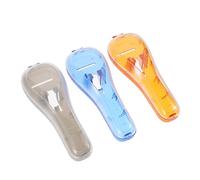 LALADEFIEE 3Pcs Travel Storage Organizer Boxes for Men Lightweight Carrying Cases Protecting Electric Portable Male Grooming Protector for Travel and Daily Use