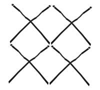 LALADEFIEE 4 Pairs Adjustable Elastic Anti-slip Shoe Straps for Women High Heels Pumps Sandals Detachable Black Ankle Bands with Secure Fit No Installation Lazy Laces for Buckle Heels and