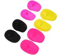LALADEFIEE 4 Pairs Silicone Ear Muffs for Hair Dyeing Salon Use High-temperature Resistant for Hair Dyeing and Ear Protection during Beauty Care