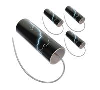 LALADEFIEE 4 Sets Spring Drum Percussion Instruments for Science Music Exploration Thunder Sound Portable Educational Party Fun