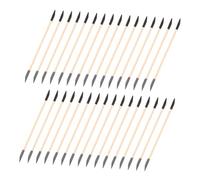 LALADEFIEE 40pcs Cuticle Pusher Tool DIY Nail Sanding Nail Detailing Manicure DIY Detailing Tools for Models