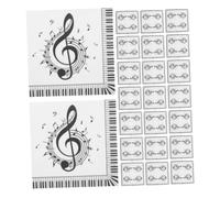 LALADEFIEE 40pcs Music Notes Napkins Disposable Party Tissue Paper for Birthday and Celebration Square Decorative Paper Towels for Quick Cleanup and Versatile Themed Events