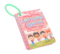 LALADEFIEE 45PCS Emotion Learning Cards Educational Reaction Faces Flash Cards for Enhance Cognitive Skills Bonding Fun Family Interaction Feelings Recognition Game