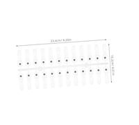 LALADEFIEE 48pcs Magnetic Nail Color Display Cards for Beginners True Color Representation Nail Polish Sample Sticks Compact Practice Boards for Skill Improvement