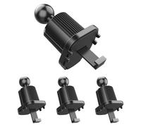 LALADEFIEE 4pcs Car Air Vent Phone Holder Base Strong Grip Clip for Car Vent Types Compatible with Various Mobile Phone Mounts Easy Installation and Secure Fit for Stable Use