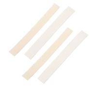 LALADEFIEE 4pcs Clarinet Flute Practice Mute Felt Strip Sound Reduction Pad for Woodwind Instruments