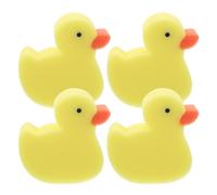 LALADEFIEE 4Pcs Duck Bath Sponge Set Cute Animal Shower Sponges for Kids Soft Lightweight Body Shower Sponges for Gentle Exfoliation and Fun Bath Time