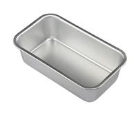 LALADEFIEE 4pcs Non-Stick Square Cake and Toast Baking Trays 12x7x3cm, Household Bread Baking Plates for Oven Use, Kitchen Bakeware Set for Home and Restaurant