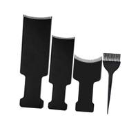 LALADEFIEE 4pcs Portable Hair Dye Highlighting Boards with Ergonomic Handle Lightweight Hairdressing Tools for Salon and Home Use Suitable for Multiple Hair Coloring Needs