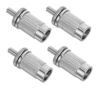 LALADEFIEE 4pcs Screws for Electric Guitar Bridge Tremolo Bridge Studs Anchors Easy Installation Height Adjustment for Optimal Tuning for Luthiers DIY Projects