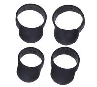 LALADEFIEE 4pcs Silicone Drum Finger Sleeves for Ethereal Drum Finger Protectors for Pinky Ring Index Comfortable Fit for Steel Tongue Practice Portable with Box