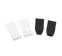 LALADEFIEE 4pcs Violin Bow Tips Replacement for Violin High-strength Plastic Repair Accessories Classic Design for Enhanced Playability and Musical Expression Performance Upgrade