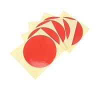 LALADEFIEE 5 Sheets Pressure Gauge Stickers Adhesive Identification Labels with Enhanced Visibility Fit for Air Pressure Gauges Long-Term Adhesion Safety Markings