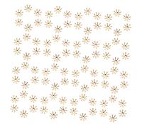 LALADEFIEE 50pcs Flower Simulation Diy Craft Material Hairpin Accessories for Women Flower Crown Headband Hair Pins Christmas Decor Wedding Craft Material