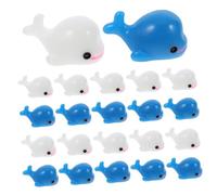 LALADEFIEE 50pcs Miniature Dolphin Resin Figurines for Aquarium Ornaments Detailed Sea Animal Resin Figures for Micro Landscape Fish Tank Decorations Ocean-themed Garden Decor