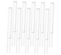 LALADEFIEE 5pairs Transparent Acrylic Music Page Holder Clips Music Sheet Clips for Pianists Durable and Sturdy for Easy Reading and Viewing of Books